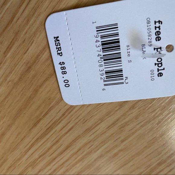 NWT Free People Black Heart of Gold Leotard Small - Picture 9 of 10